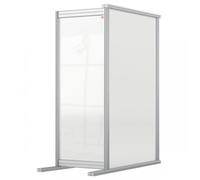 Nobo Premium Plus Clear Acrylic Protective Desk Divider Screen Modular System Ex