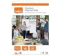 Nobo Grid Chalkboard Paper 60x85 Cm 50 Units Clear