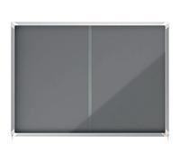 Nobo Premium Plus 18xa4 Sheets Interior Display Case Felt Surface With Sliding Door Clear Kids