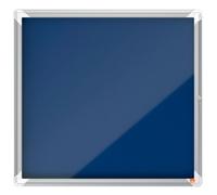 Nobo Premium Plus 6xa4 Sheets Felt Interior Display Case Blue