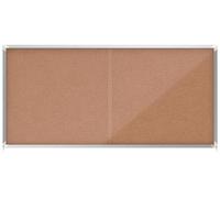 Nobo 1915333 insert notice board Indoor Brown Aluminium