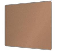 Nobo Premium Plus Cork Notice Board 1500x1200mm - Pin Board for Wall with Self-Healing Surface, Aluminium Frame, Office Notice Board, Memo Board, Display Board, EU Ecolabel Certified, 1915183