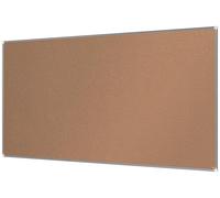 Nobo Premium Plus Cork Notice Board 2400x1200mm - Pin Board for Wall with Self-Healing Surface, Aluminium Frame, Office Notice Board, Memo Board, Display Board, EU Ecolabel Certified, 1915186