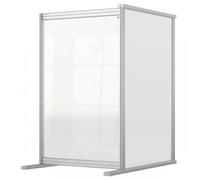 Nobo Premium Plus Clear Acrylic Protective Desk Divider Screen Modular System Ex