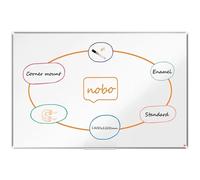 Nobo Premium Plus Steel Vitrified Board 1800x1200 Mm Clear