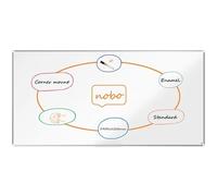 Nobo Premium Plus Enamel Magnetic Whiteboard 2400X1200MM