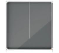 Nobo Premium Plus 12xa4 Sheets Interior Display Case Felt Surface With Sliding Door Clear Kids
