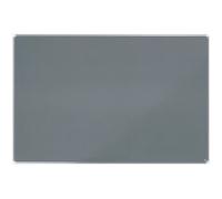 Nobo Premium Plus Felt Notice Board 1800x1200mm - Grey |Pin Board for Wall, Office Noticeboard, Display Board, Felt Memo Board, Vision Board, Mood Board, EU Ecolabel Certified