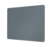 Nobo Premium Plus Felt Notice Board 600x450mm - Grey | Small Pin Board for Wall, Office Noticeboard, Display Board, Felt Memo Board, Vision Board, Mood Board, EU Ecolabel Certified