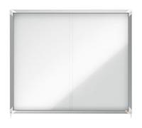Nobo Premium Plus 15xa4 Sheets Magnetic White Surface Interior Display Case With Sliding Door Clear Kids