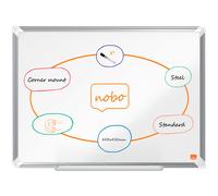 Nobo Premium Plus Steel Lacquered Board 600x450 Mm Clear