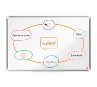 Nobo Premium Plus Steel Lacquered Board 900x600 Mm Clear