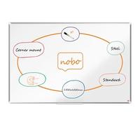 Nobo Premium Plus Steel Lacquered Board 1500x1000 Mm Clear