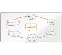 Nobo Premium Plus Steel Magnetic Whiteboard - 1800x900mm, Aluminium Trim, EU Ecolabel Certified, 1915160