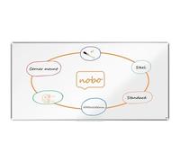 Nobo Premium Plus Steel Lacquered Board 2000x1000 Mm Clear