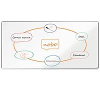 Nobo Premium Plus Steel Lacquered Board 2000x1000 Mm Clear