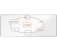 Nobo Premium Plus Steel Magnetic Whiteboard - 3000x1200mm, Aluminium Trim, EU Ecolabel Certified, 1915165