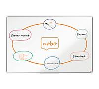 Nobo Premium Plus Whiteboard 1915146 Wall Mounted Magnetic Enamel 150 x 100 cm