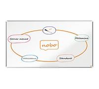 Nobo Premium Plus Whiteboard 1915170 Wall Mounted Non Magnetic Melamine 150 x 120 cm