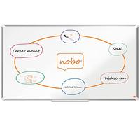 Nobo Premium Plus Widescreen Whiteboard 1915372 Wall Mounted Magnetic Lacquered Steel 122 x 69 cm