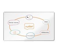 Nobo Premium Plus Widescreen 85" Lacqured Steel Whiteboard 1880X1060Mm