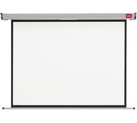 NOBO Professional 81" Pull Down Projector Screen, Silver/Grey