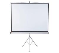 Nobo Flexible Projection Screen Tripod, Lightweight Pop-Up Matte White Projector Surface With Stand, Portable & Free Standing, 2000 x 1513mm, 1902397