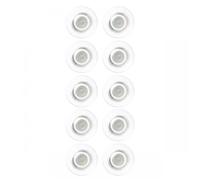 Nobo Glass Magnetic Whiteboard Magnet 10 Units Clear