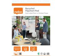 Nobo Shrink-wrapped Grid Chalkboard Paper 58x81 Cm 50 Units