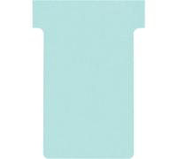 Nobo Size 2 T Cards 4.9 x 8.5 cm Blue Pack of 100