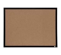 Nobo Small Cork Notice Board with Black Frame 585x430mm 1903776