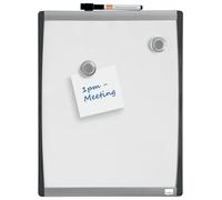 Nobo Small Whiteboard Wall Mounted Magnetic Single Sided 28 (W) x 33.5 (H) cm