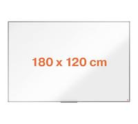 Nobo Basic Steel Magnetic Whiteboard 1800x1200mm with Basic Trim