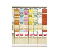 Nobo T-Card 7 Day Planning Kit 2911080