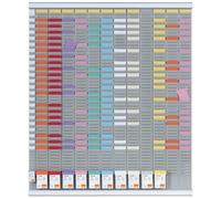 Nobo 12 Columns Professional Planner 54 Slots Multicolor