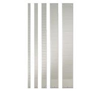 Nobo 1900394 Card Board Accessory Card Holder for Plug-in System, Index 3, Pack of 1, Grey