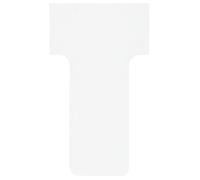 Nobo T-Card Planning Cards, White, Size 1, Pack Of 100 Planning Card Re-Fills, Office Wall Planner System, 2001002