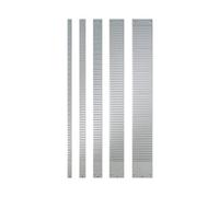 Nobo 1900394 Card Board Accessory Card Holder for Plug-in System, Index 3, Pack of 1, Grey