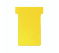 Nobo T-Card Size 3 Yellow PK100