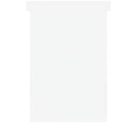 Nobo Size 4 T-Cards 112 x 178mm White Pack of 100