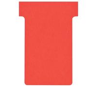 Nobo T-Cards A50 Size 2 Red Pack 100 2002003