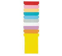 Nobo Size 4 T-Cards 112 x 178mm White Pack of 100