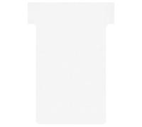 Nobo T-Card Size 2 48x85mm White Pack of 100 2002002