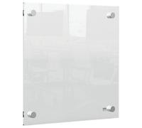 Nobo Transparent Acrylic Mini Whiteboard Wall Mounted 300x300mm