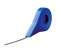 Nobo Ts-250164 Self Adhesive Gridding Tape In A Blue Dispenser, 3mm X 10M, Black