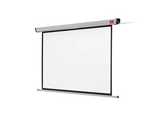 Nobo Ultra Electric Wall & Ceiling Projection Screen, Lightweight Hanging Matte White Projector Surface With Remote Control, 1440 x 1080mm, 1901970