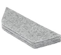 Nobo Whiteboard Eraser Refill Pads, Pak of 10, Dry Wipe Surfaces, 1905326