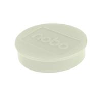 Nobo Whiteboard Magnets 38mm White (10 Pack) 1915315