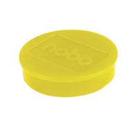 Nobo Whiteboard Magnets 38mm Yellow Pack of 10 1915316