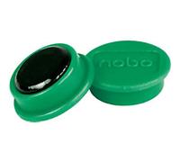Nobo Whiteboard Magnets Green 0.3 kg Bearing Capacity 24 mm Pack of 10